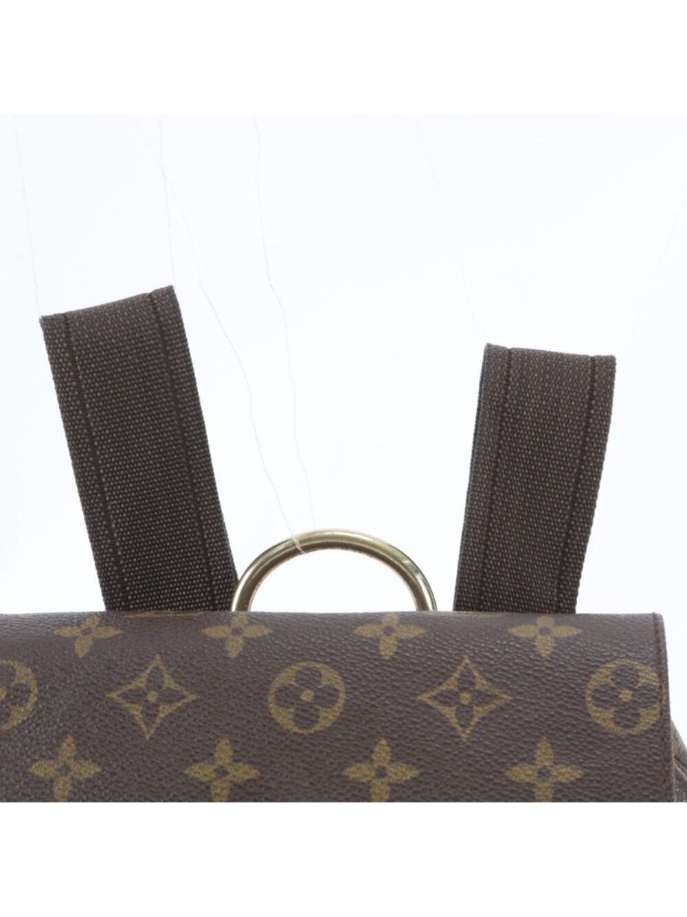 Louis Vuitton Monogram Montsouris GM Leather Backpack - Picture 2 of 9